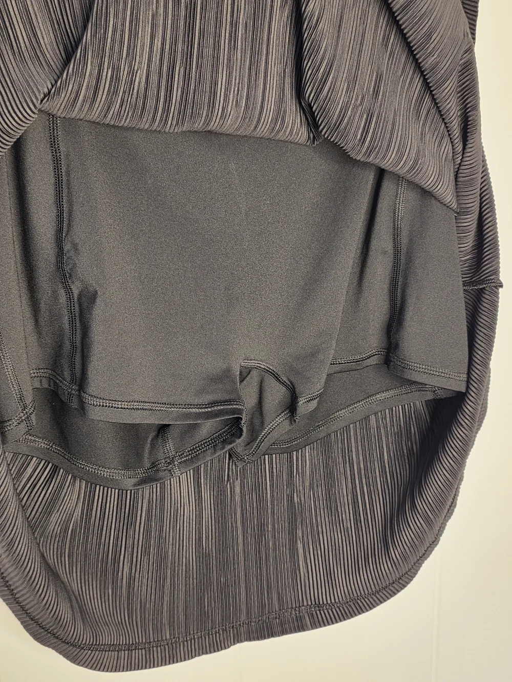 Alo Micro Plisse Lined Tennis Skirt L EUC